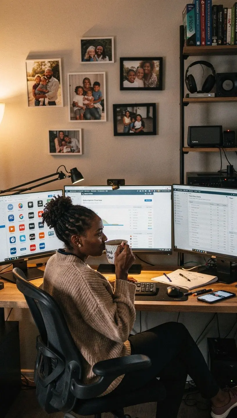 Modern office environment